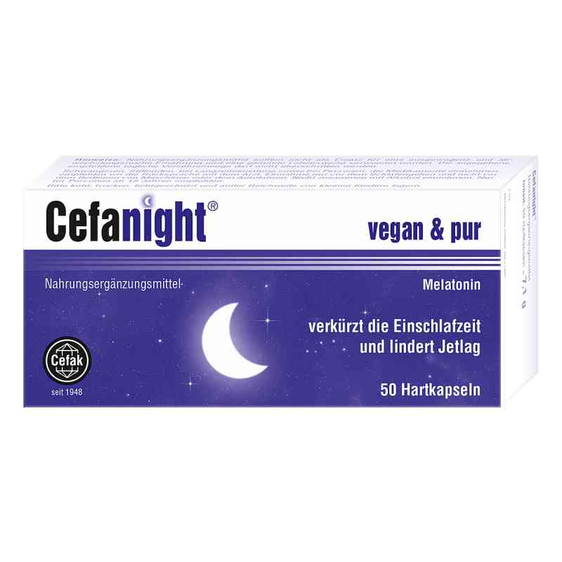 Cefanight Hartkapseln 50 stk von Cefak KG PZN 16363443