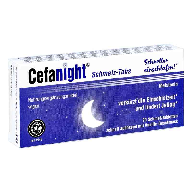 Cefanight Schmelz-tabs 20 stk von Cefak KG PZN 17888277
