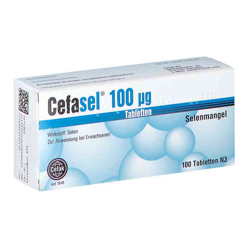 Cefasel 100 [my]g Tabletten 100 stk von Cefak KG PZN 16390322