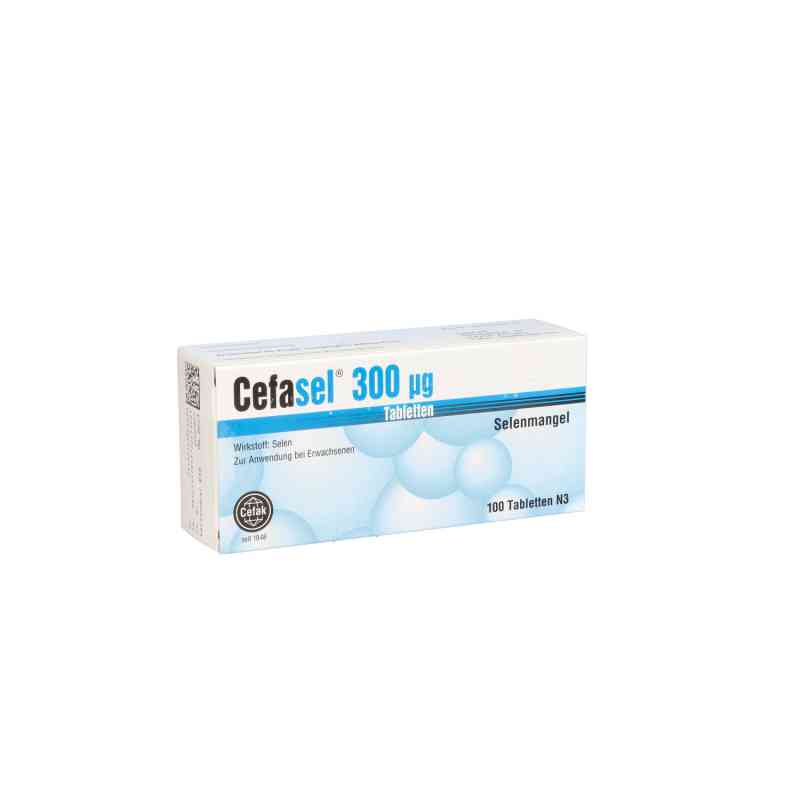 Cefasel 300 [my]g Tabletten 100 stk von Cefak KG PZN 16390368