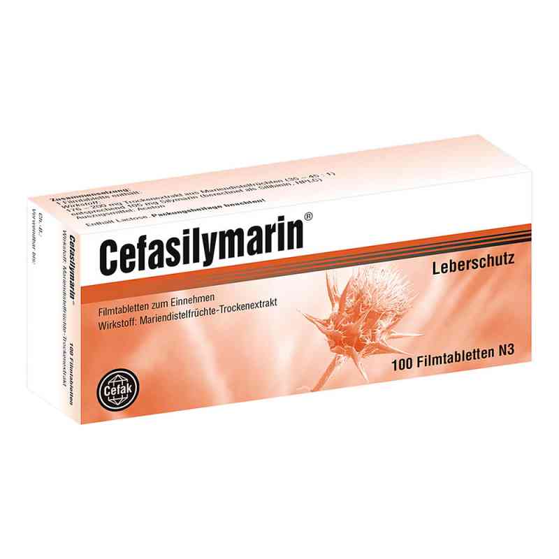 Cefasilymarin 100 stk von Cefak KG PZN 04930434