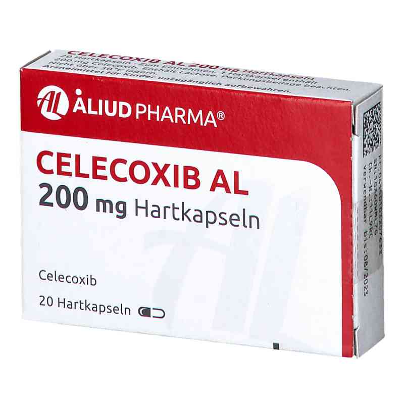 Celecoxib Al 200 mg Hartkapseln 20 stk von ALIUD Pharma GmbH PZN 10320763