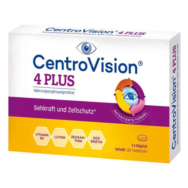 Centrovision 4 Plus Tabletten 30 stk von OmniVision GmbH PZN 16665776