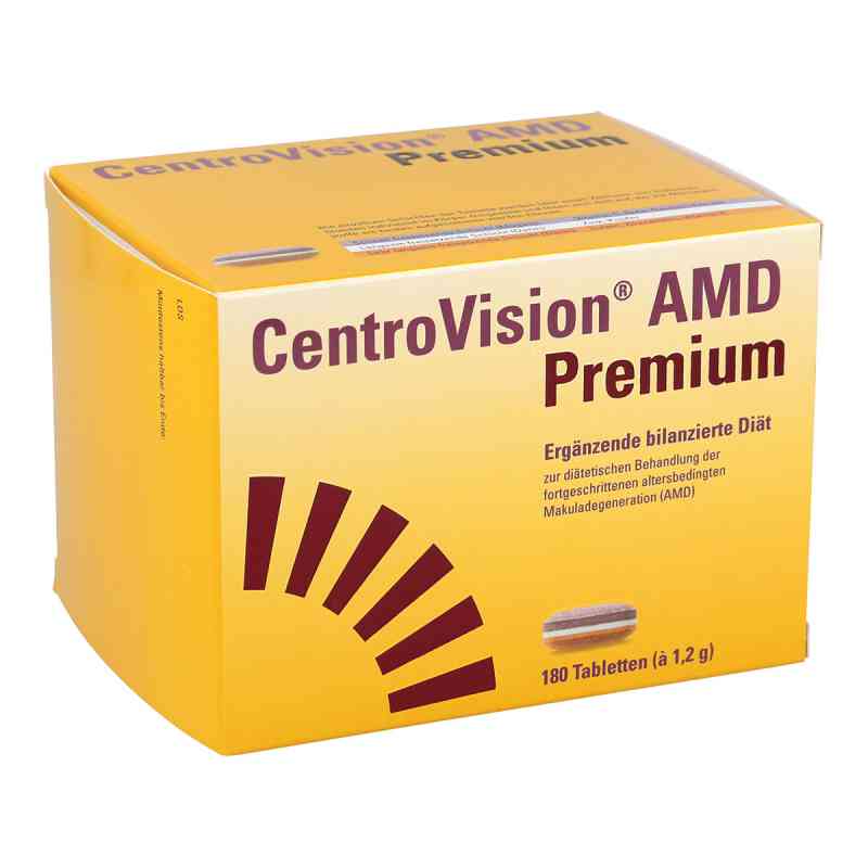 Centrovision Amd Premium Tabletten 180 stk von OmniVision GmbH PZN 11029432