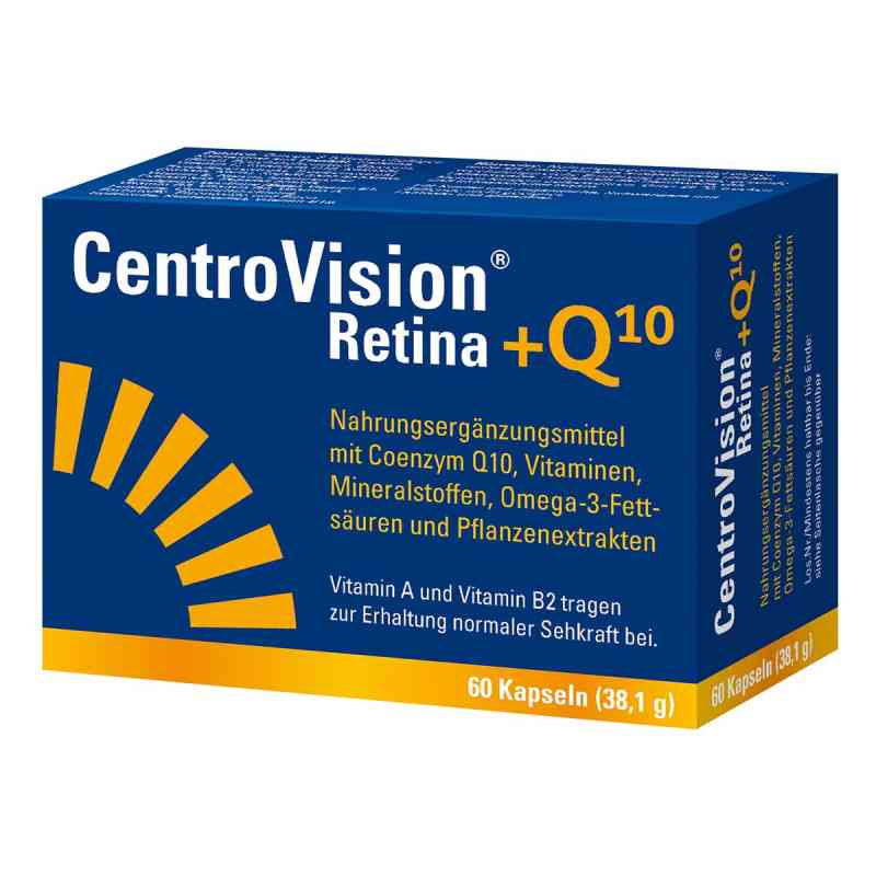 Centrovision Retina+Q10 Kapseln 60 stk von OmniVision GmbH PZN 18599500