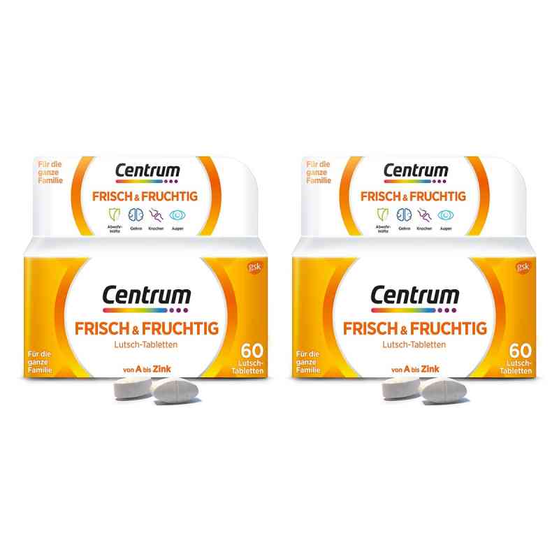 Centrum Frisch & Fruchtig 2x60 stk von Haleon Germany GmbH PZN 08102244