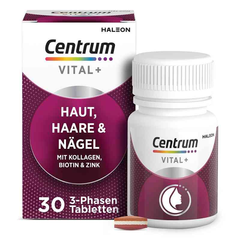 Centrum Vital+ Haut, Haare & Nägel Tabletten 30 stk von Haleon Germany GmbH PZN 19420093