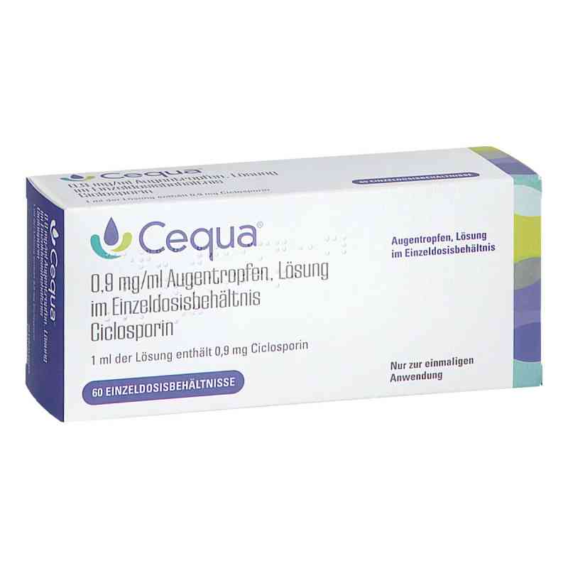 Cequa 0,9 Mg/ml Augentropfen Lösung i.einzeldosisbeh. 60 stk