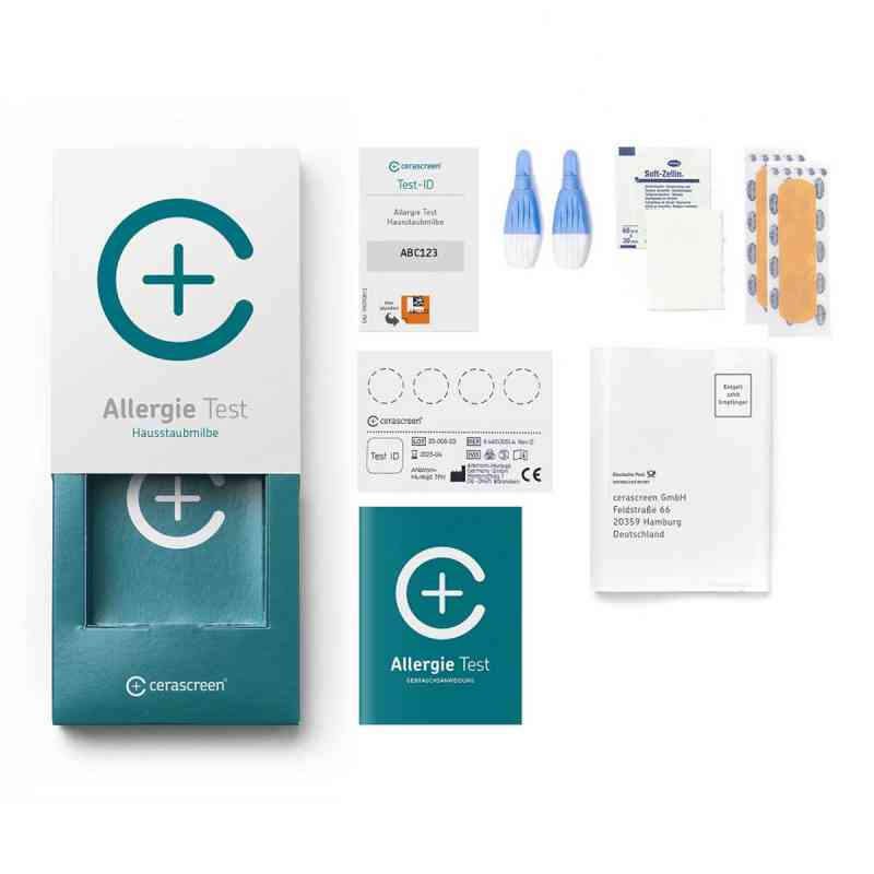 Cerascreen Allergie-Testkit Hausstaubmilbe 1 stk von Cerascreen GmbH PZN 14002617