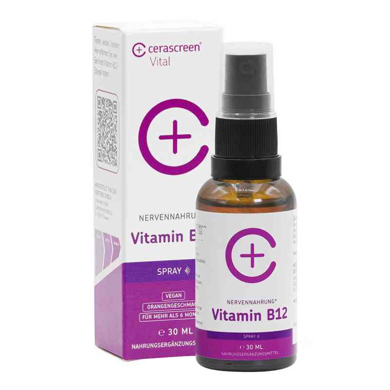 Cerascreen Vitamin B12 hochdosiert vegan Spray 30 ml von Cerascreen GmbH PZN 18367936