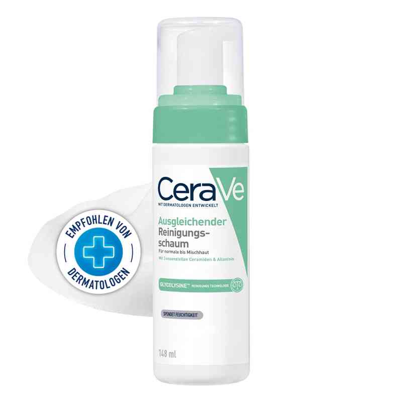 Cerave Ausgleichender Reinigungsschaum 148 ml von L'Oreal Deutschland GmbH Geschäftsbereich CeraVe PZN 19854621