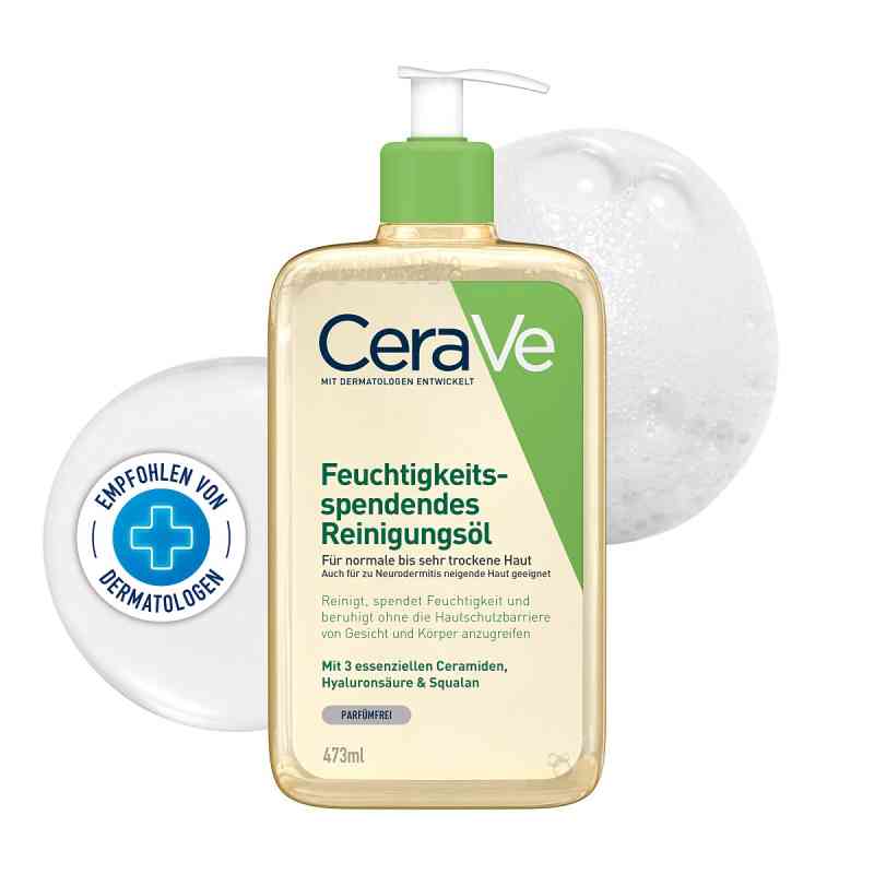 CeraVe Feuchtigkeitsspendendes Reinigungsöl  473 ml von L'Oreal Deutschland GmbH PZN 17505916