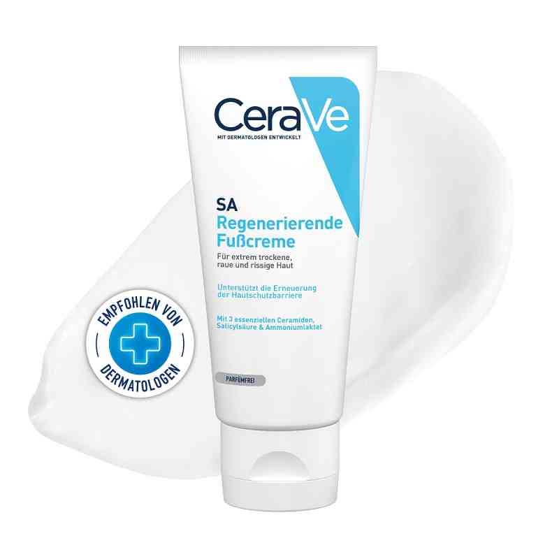Cerave Sa regenerierende Fusscreme 88 ml von L'Oreal Deutschland GmbH Geschäftsbereich CeraVe PZN 14017688