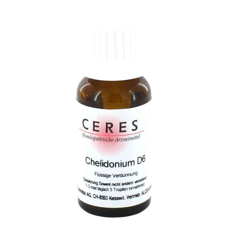 Ceres Chelidonium D6 Dilution 20 ml von CERES Heilmittel GmbH PZN 00971264