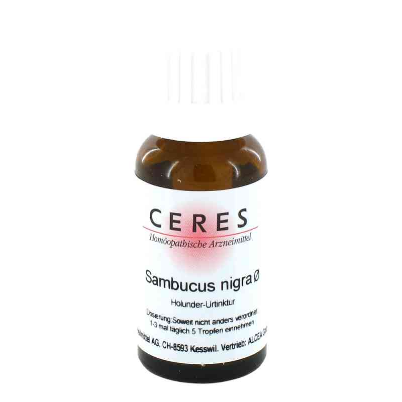 Ceres Sambucus nigra Urtinktur 20 ml von CERES Heilmittel GmbH PZN 00241086