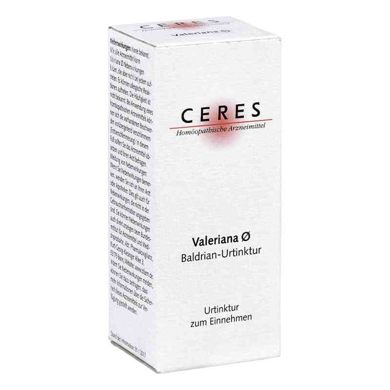 Ceres Valeriana Urtinktur 20 ml von CERES Heilmittel GmbH PZN 00425455