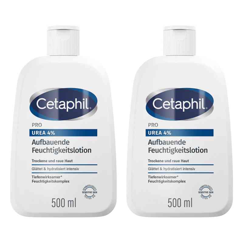 Cetaphil Pro Urea 4% Lotion 2x500 ml von Galderma Laboratorium GmbH PZN 08105089