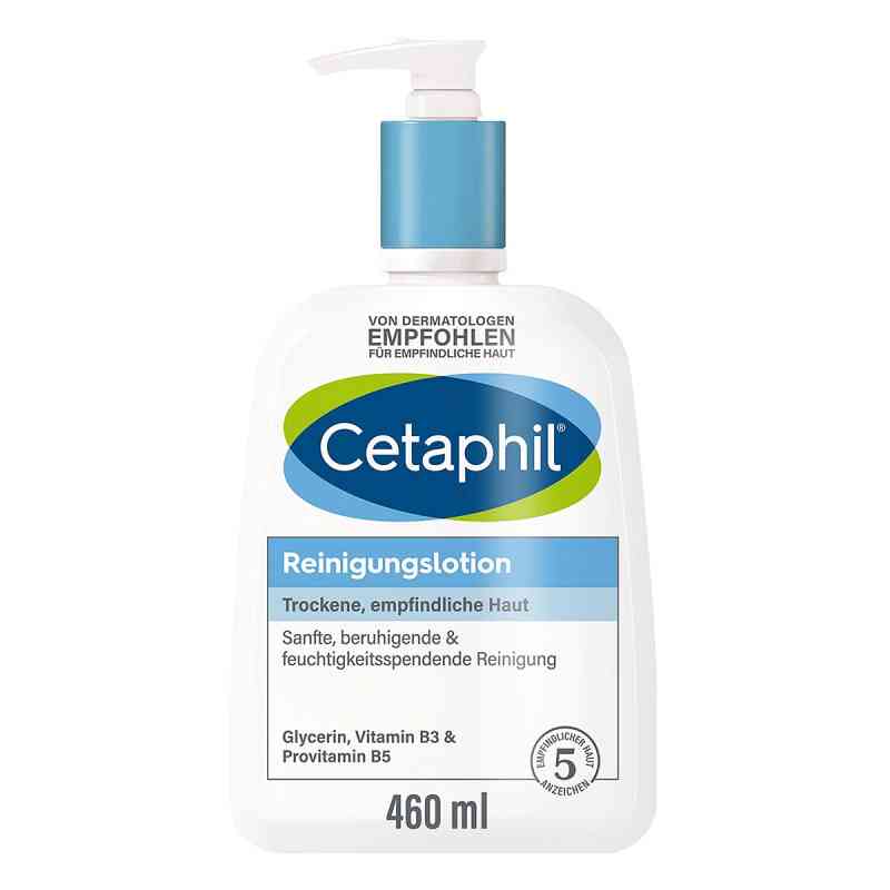 Cetaphil Reinigungslotion für Körper & Gesicht 460 ml von Galderma Laboratorium GmbH PZN 07127318