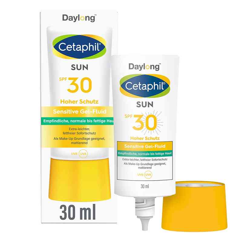 Cetaphil Sun Daylong SPF 30 Sensitive Gel-Fluid Gesicht 30 ml von Galderma Laboratorium GmbH PZN 14237214