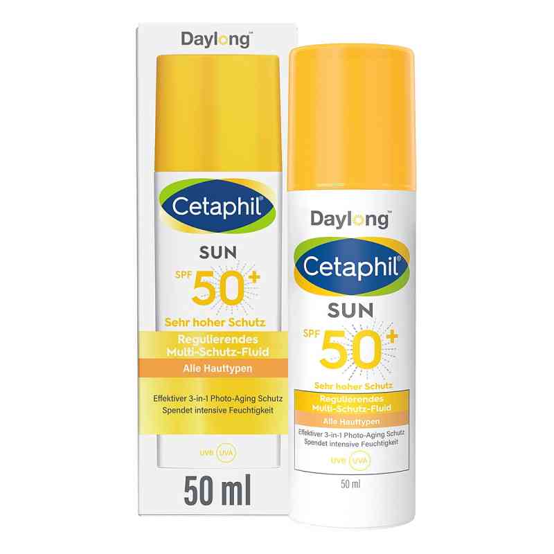 Cetaphil Sun Daylong SPF 50+ Multi-Schutz-Fluid 50 ml von Galderma Laboratorium GmbH PZN 14350904