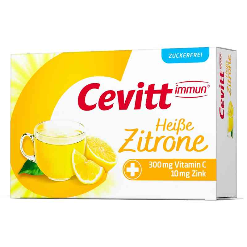 Cevitt immun heisse Zitrone zuckerfrei Granulat 14 stk von HERMES Arzneimittel GmbH PZN 15581959