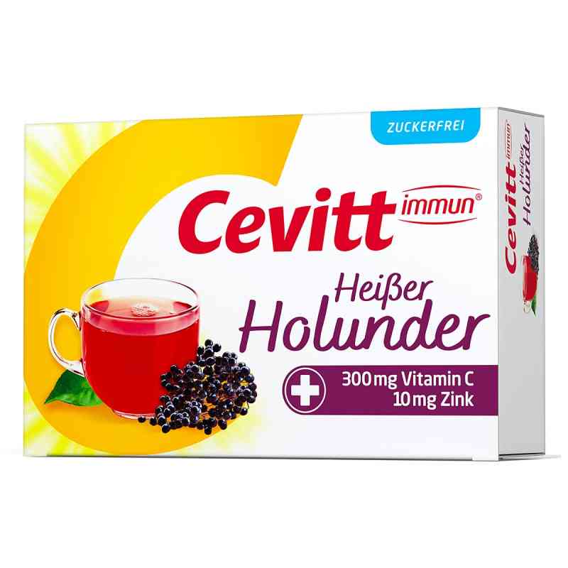 Cevitt immun Heisser Holunder Zuckerfrei Granulat 14 stk von HERMES Arzneimittel GmbH PZN 15581988