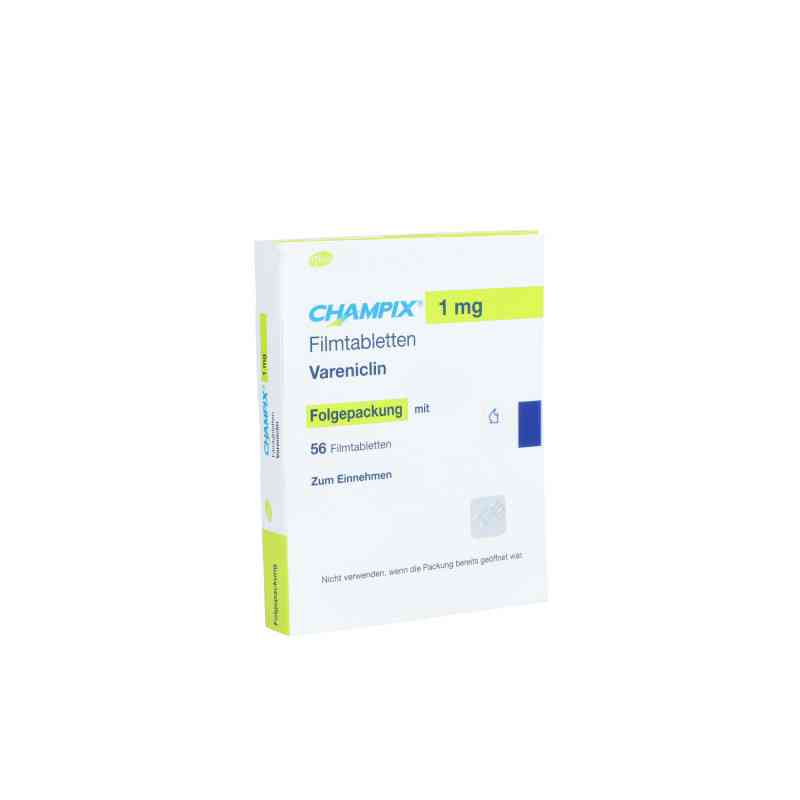 CHAMPIX 1mg Folgepackung 56 stk von Pfizer Pharma GmbH PZN 00425662