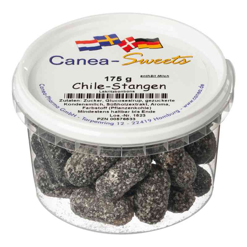 Chile Stangen Bonbons 175 g von Pharma Peter GmbH PZN 00576533