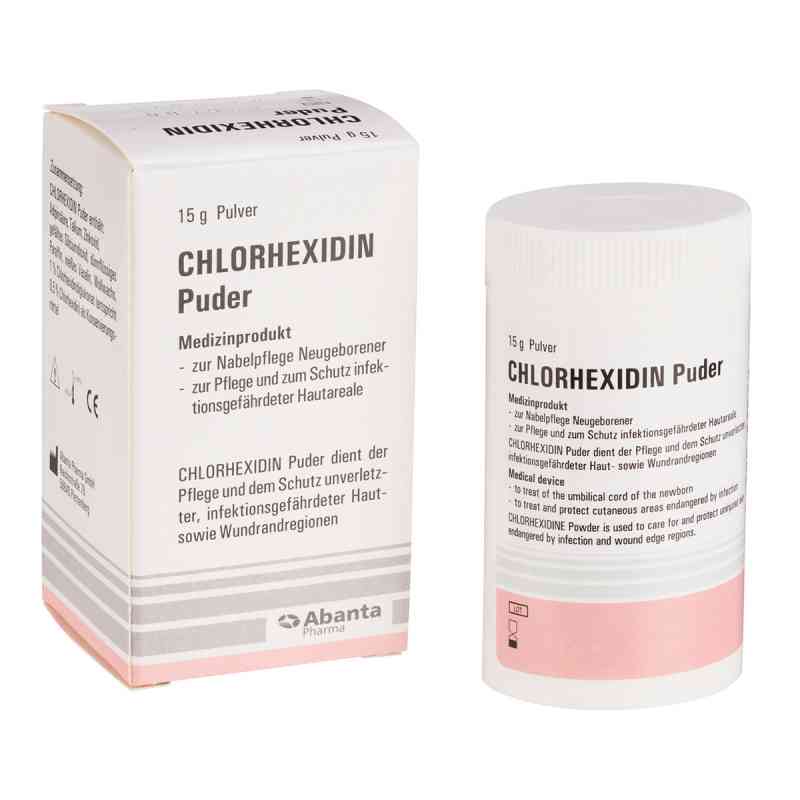 Chlorhexidin Puder 15 g von Abanta Pharma GmbH PZN 04701478