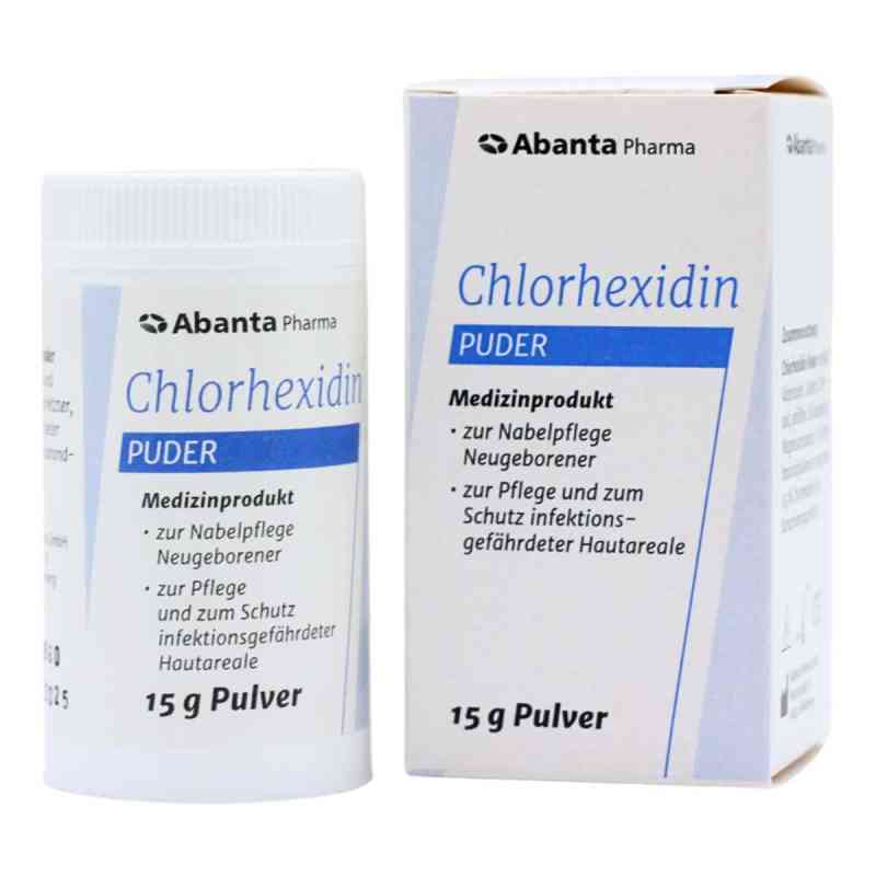 Chlorhexidin Puder 15 g von Abanta Pharma GmbH PZN 04701478