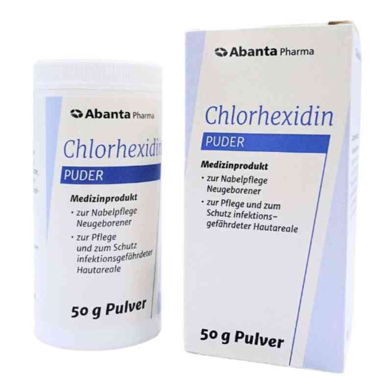 Chlorhexidin Puder 50 g von Abanta Pharma GmbH PZN 04701484