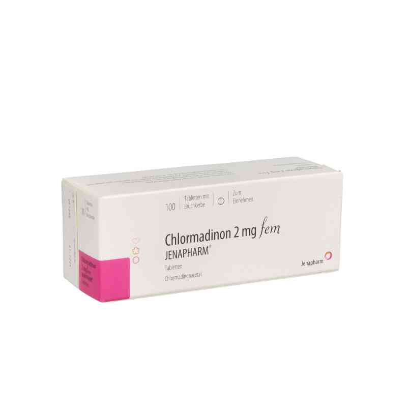 Chlormadinon 2 mg fem Jenapharm Tabletten 100 stk von Bayer Vital GmbH GB Pharma PZN 05700647