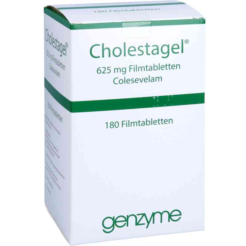 Cholestagel 625mg 180 stk von Orifarm GmbH PZN 08738107