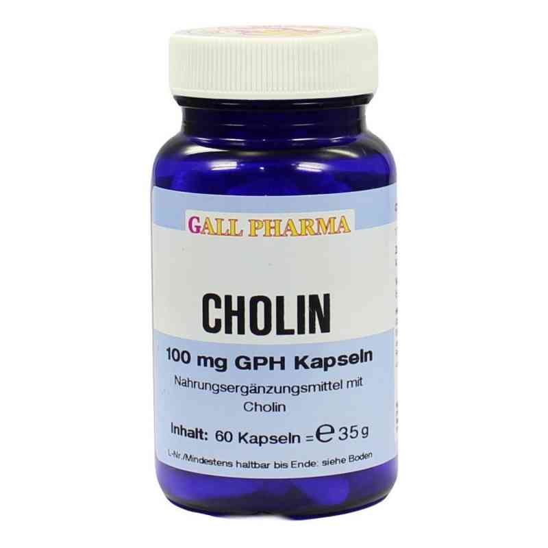 Cholin 100 mg Gph Kapseln 60 stk von GALL-PHARMA GmbH PZN 03378360
