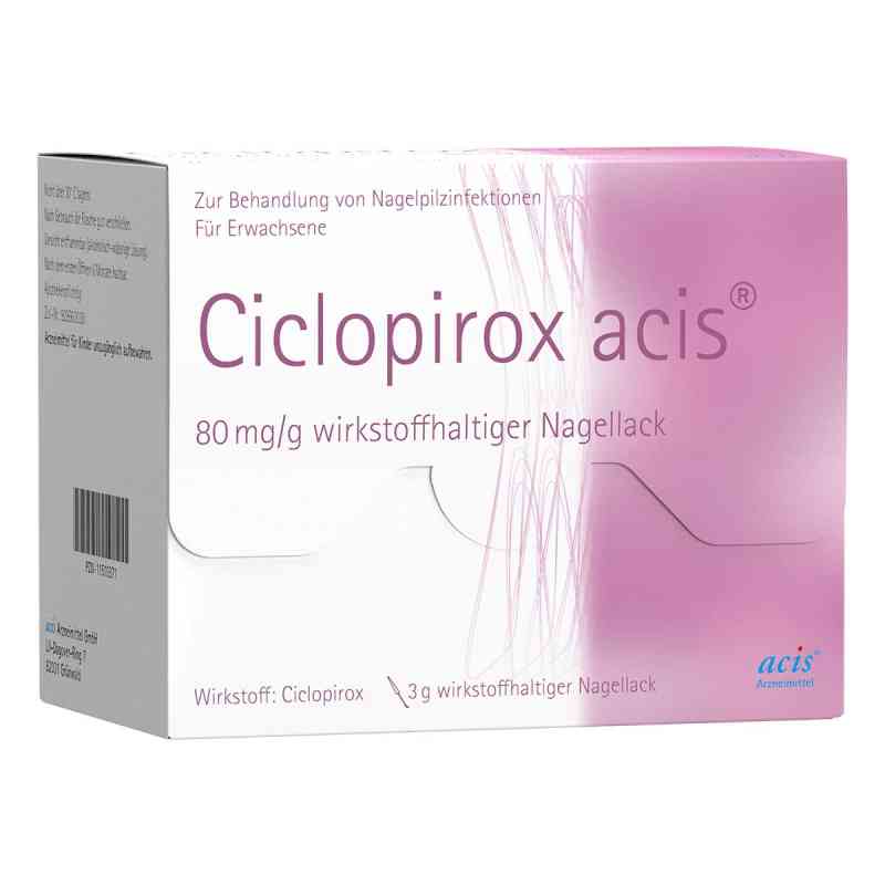 Ciclopirox acis 80mg/g 3 g von MIBE GmbH Arzneimittel PZN 11510371