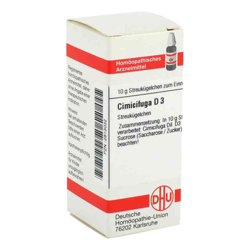Cimicifuga D 3 Globuli 10 g von DHU-Arzneimittel GmbH & Co. KG PZN 02813032