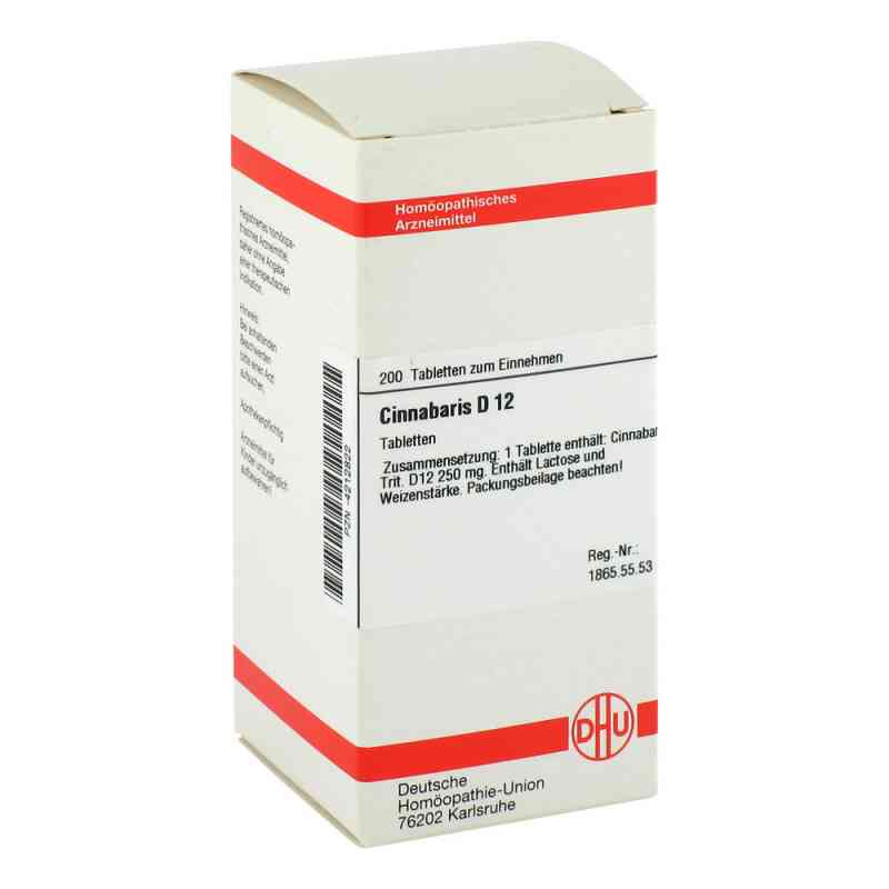 Cinnabaris D12 Tabletten 200 stk von DHU-Arzneimittel GmbH & Co. KG PZN 04212822