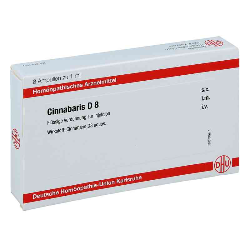 Cinnabaris D8 Ampullen 8X1 ml von DHU-Arzneimittel GmbH & Co. KG PZN 11705264