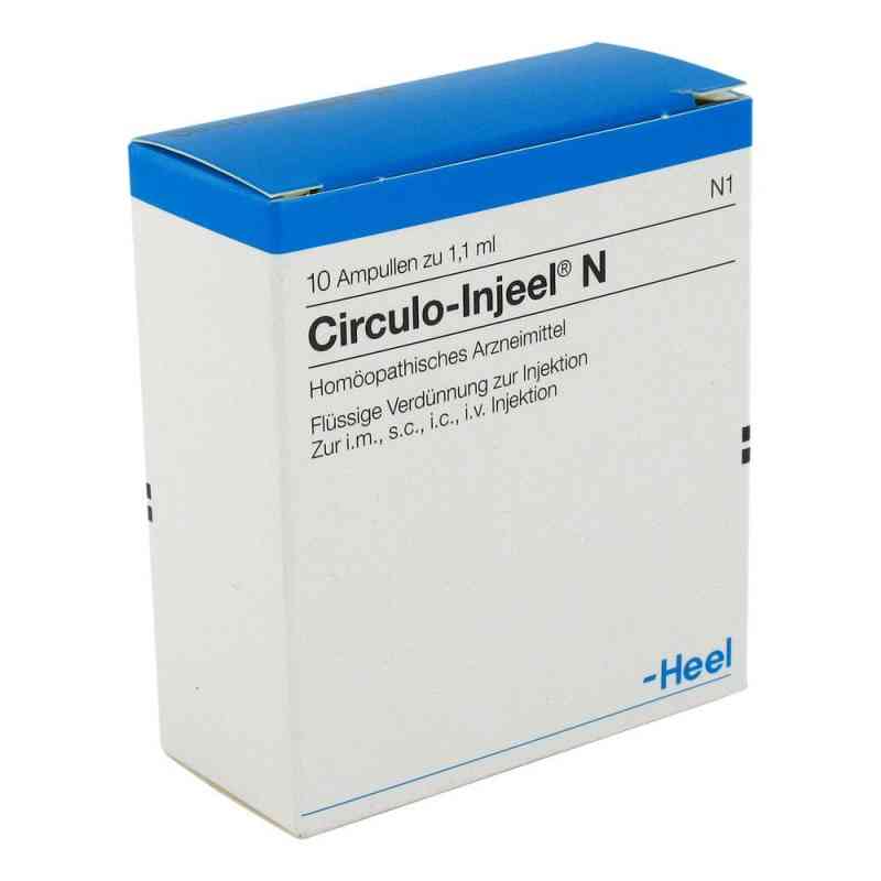 Circulo Injeel N Ampullen 10 stk von Biologische Heilmittel Heel GmbH PZN 01675071