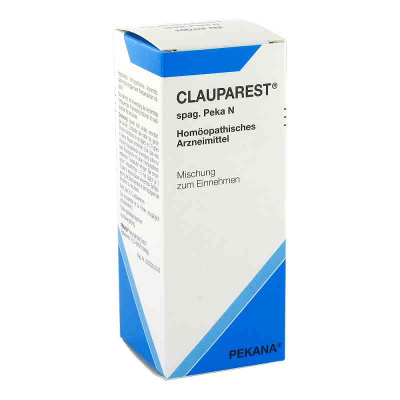 Clauparest spag. Peka N Tropfen 100 ml von PEKANA Naturheilmittel GmbH PZN 04535637