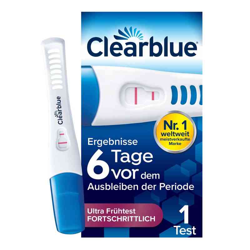 Clearblue Schwangerschaftstest 6 Tage Vorher 2 Hormone 1 stk von WICK Pharma - Zweigniederlassung der Procter & Gam PZN 20108395