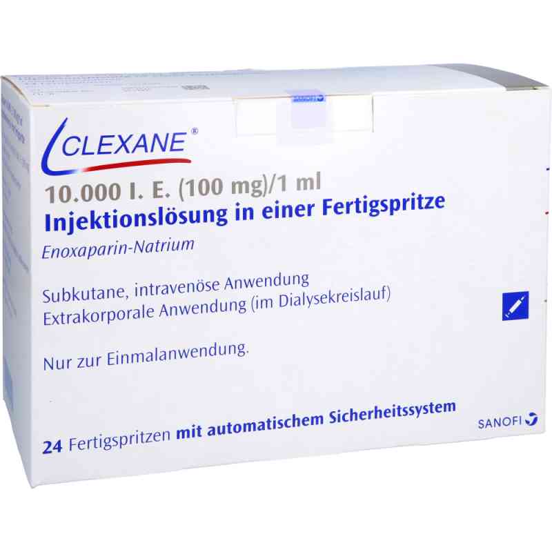 Clexane 100mg Injektionslösung 1ml mit Sicherheits-System 24 stk von Sanofi-Aventis Deutschland GmbH PZN 11331510