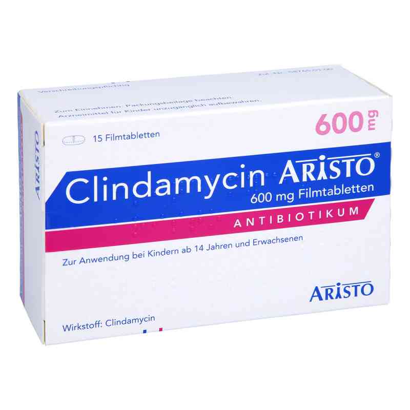 Clindamycin Aristo 600 mg Filmtabletten 15 stk von Aristo Pharma GmbH PZN 16201628