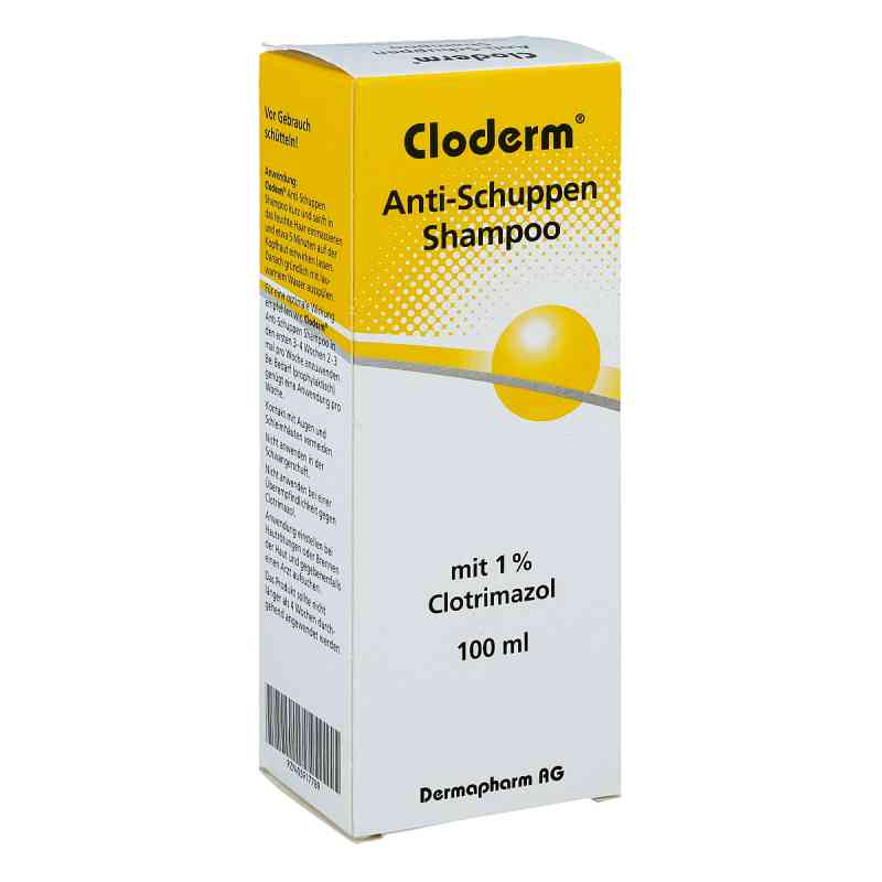 Cloderm Anti Schuppen Shampoo 100 ml von DERMAPHARM AG PZN 05917789