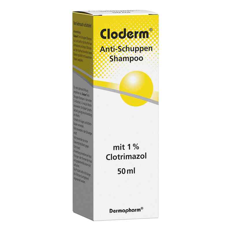 Cloderm Anti Schuppen Shampoo 50 ml von DERMAPHARM AG PZN 05917772