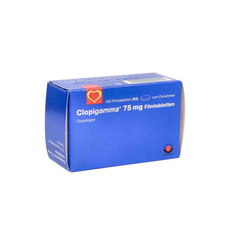 Clopigamma 75 mg Filmtabletten 100 stk von AAA - Pharma GmbH PZN 00160815