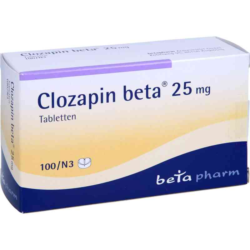 Clozapin beta 25mg 100 stk online kaufen günstig bei apo.com