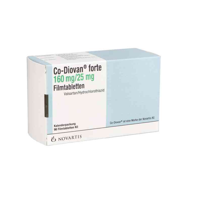 Codiovan forte 160 mg/25 mg Filmtabletten 98 stk von EMRA-MED Arzneimittel GmbH PZN 16370147
