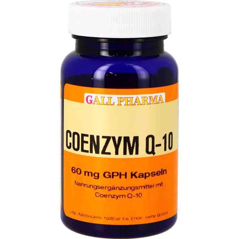 Coenzym Q10 Gph 60 mg Kapseln 60 stk von Hecht-Pharma GmbH PZN 01551216