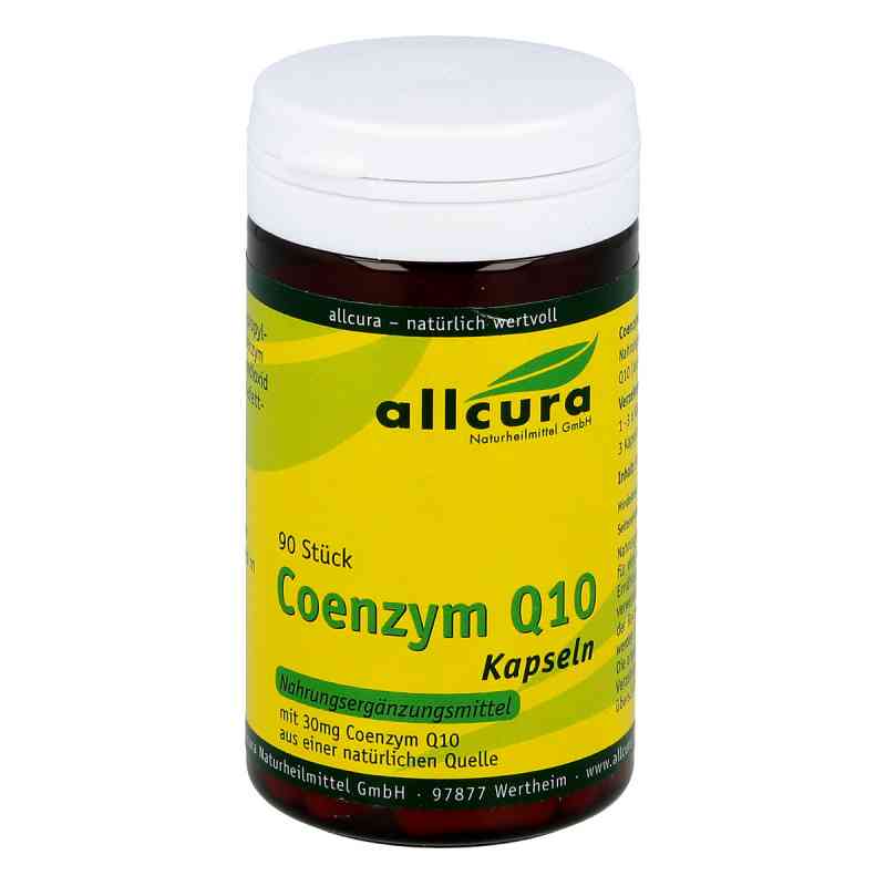 Coenzym Q10 Kapseln a 30 mg 90 stk von allcura Naturheilmittel GmbH PZN 01802948